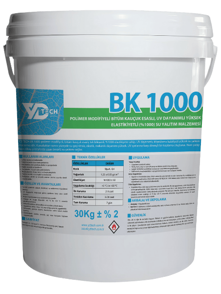 Yd Tech Bp 2000 Poliüretan esaslı su yalıtım malzemesi, Su Yalıtım ürünleri, En kaliteli su yalıtım malzemesi