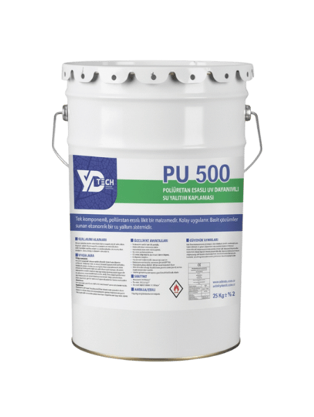 YD tech Pu 500 Poliüretan Esaslı Uv Dayanımlı Su Yalıtım Kaplaması