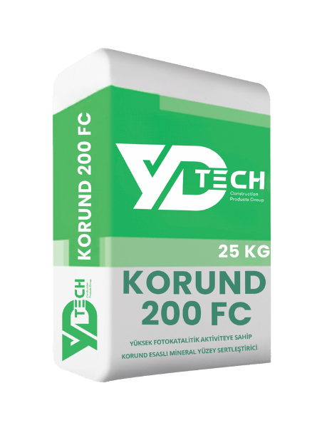Yüksek Fotokatalitik Aktiviteye Sahip Korund Esaslı Mineral Yüzey Sertleştirici
